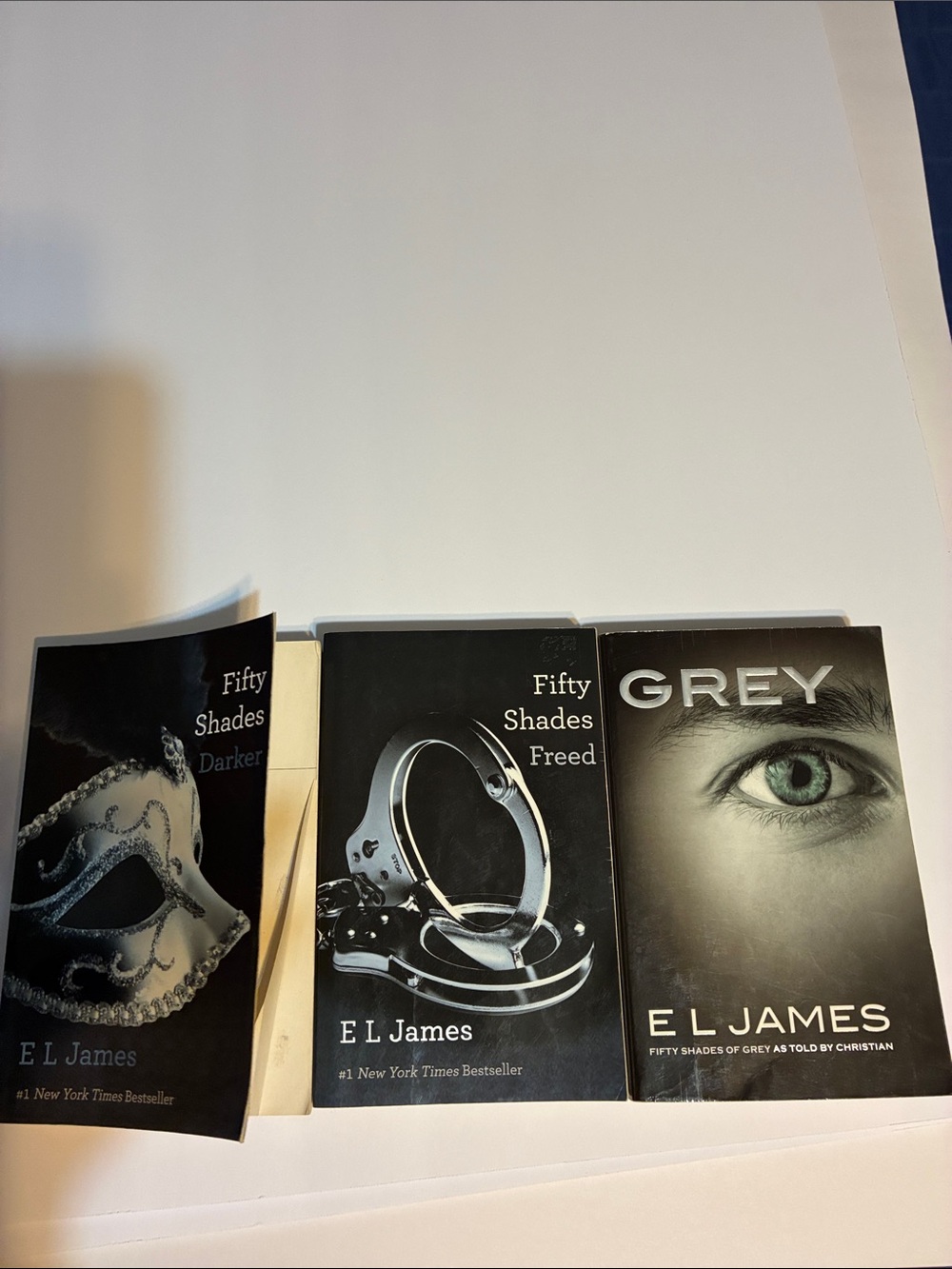 3 EL James Books for 1 low price.